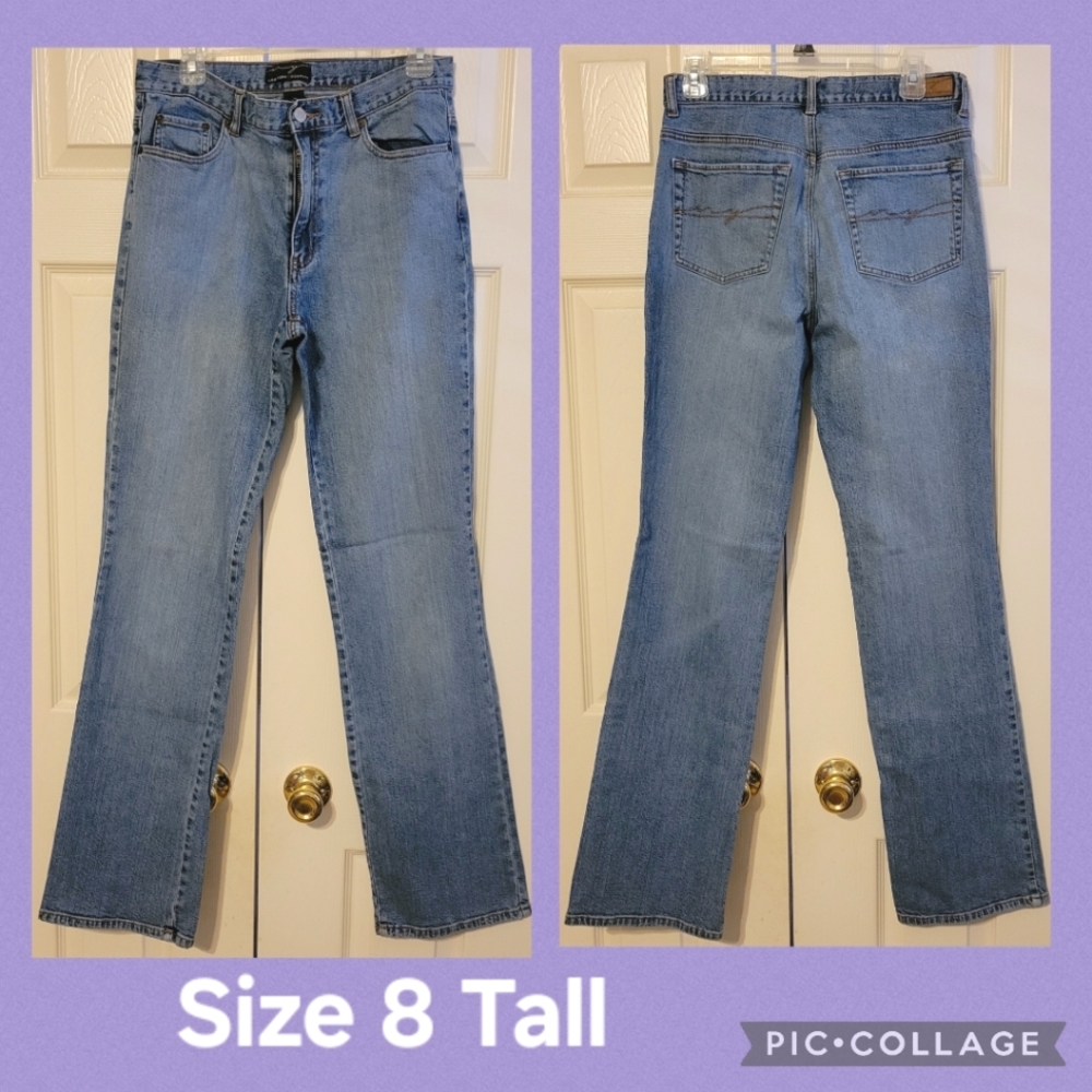 NY & Co Size 8 Tall Boot Cut Jeans